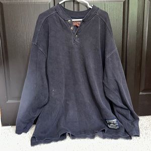Abercrombie & Fitch superior warmth, navy sweater. Size: L